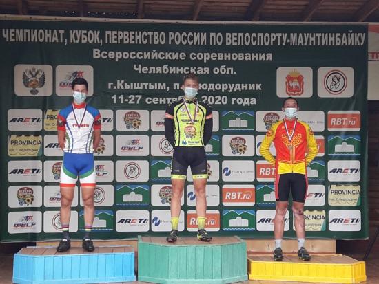 Спортсмен из Тюмени завоевал серебро на Первенстве России по маунтинбайку