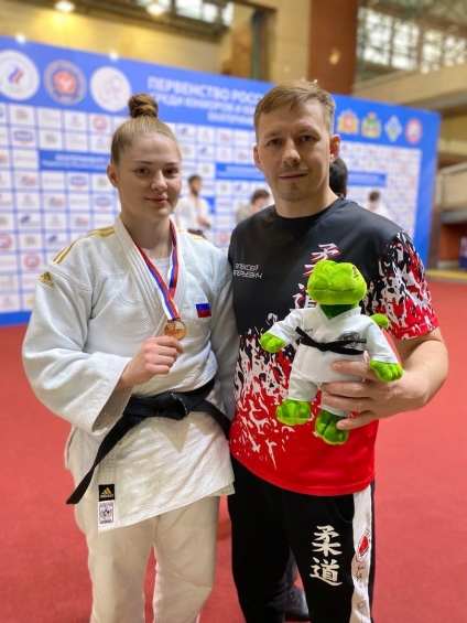 Джавад Гусейнов и Любовь Орлова стали бронзовыми призерами первенства России по дзюдо